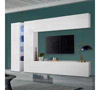 AHD Meuble TV Joy Twin - Blanc