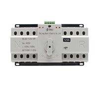 AHDFY 4P Double Puissance Inverseur De Sources,400V 63/80/100/125A Transfert Automatique Inverseur De Source Inverseur De Source pour La Lutte Contre Les Incendies, Les Aéroports,Hôpital,63A