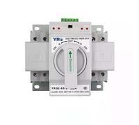 AHDFY Double Puissance Inverseur De Source, 2P 63A 220V Monophasé pour La Lutte Contre Les Incendies, Les Aéroports, Les Chaînes De Télévision, Hôpital