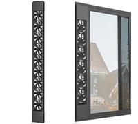 AHDFY Ventilateur de Fenêtre Vertical pour Fenêtre Coulissante, Extracteur d'air Silencieux, Haut en Bas Ajustable 6cm, Installation sans Perçage, Double Moteur 2800 TR/Min,134~146cm/52.76~57.48in