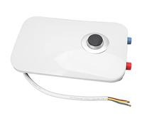Ahgsup Chauffe-eau instantané 7500W avec Dispositifs de sécurité | Thermostat intelligent, chauffage instantané, corps en acier inoxydable, adapté aux cuisines, installation facile