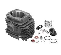 Ahgsup Kit Cylindre pour Tronçonneuse Stihl 020 MS200 | Alliage d\'aluminium durable, installation facile, accessoire pour outils de jardin.