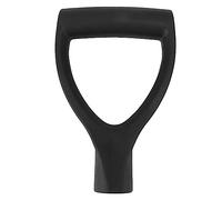 Ahgsup Poignée de Pelle Poignée de Pelle à Neige en D 32 Mm ID de à Neige Ergonomique en Plastique Légère avec en Forme de D pour Pelles, Rât (Noir)