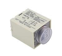 Ahgsup Relais de Retard de Mise Hors Tension, Haute Précision AC200-220V | Réglage facile, installation enfichable, PVC solide, résistant à l\'usure, longue durée de vie