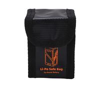 Ahgsup Sac de sécurité pour Batterie Avata, Pochette de Protection Ignifuge et Antidéflagrante, étui de Rangement Durable Noir 1 unité