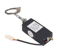 Ahgsup Soupape d'extinction de Moteur, Contrôleur d'accélérateur 24 V | Fonctionnement stable, longue durée de vie, interrupteur de protection intégré, fil d\'acier épaissi
