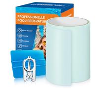 AHIKY Rustine Piscine sous l'eau, Kit Réparation Spa Gonflable Waterproof 15cm x 250cm, Ruban Adhésif Réparation Piscine et Liner, Alternative Idéale à la Colle ou au Mastic