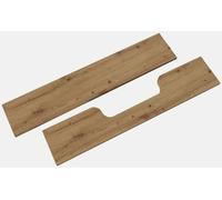 Ahoi Kit de mise à niveau pour lit d'enfant à barreaux - 140 x 2 x hauteur 27 cm - Chêne