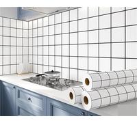AHUFGN Papier Peint Cuisine Rouleau De Papier Peint Autocollant For Armoires Cuisine, 80 Cm, En PVC, Imperméable, Effet Marbre, Décoration D'intérieur(Color H,80CM X 10M)
