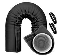 Ahuuen Gaine d'Isolation pour Tuyau de Climatisation,Protection imperméable | Kit d'isolation pour climatiseur portatif,pour Domicile, Bureau, Camping-car, Commerce, Salon,