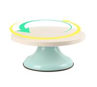 Ahuuen Plateau Tournant pour Gâteaux | Base De Service Dessert Table 25 Cm - Plateaux Tournants pour Décoration Pâtisserie,pour Cuisine Maison Restaurant Mariage Anniversaire