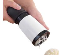 Ahuuen Râpe à Fromage rotative 1 pièce | Râpe rotative en Acier Inoxydable | Moulin à Fromage portatif | Gadget de Cuisine broyeur pour Ajouter des Saveurs et des Textures Riches 17x6x7,3 cm