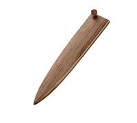 Aibote Housse en Bois de Noyer Noir Naturel faite à la main Étui Universel pour Couteau à Sashimi Japonais Étuis pour Couteaux de Chef Protecteurs pour Yanagiba Sujihiki Slicer (9.5 pouces)