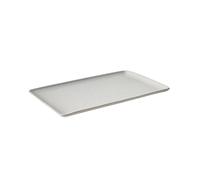 Aida Assiette 31.5 x 20 cm Raw Arctic white