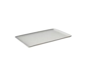 Aida Assiette 31.5 x 20 cm Raw Arctic white
