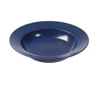 Aida Assiette creuse Groovy Ø 23 cm Bleu