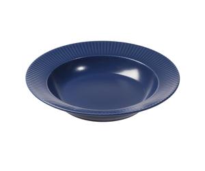 Aida Assiette creuse Groovy Ø 23 cm Bleu