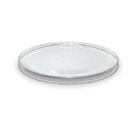 Aida Assiette de verre Raw Ø22.5 cm Clair