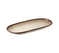 Aida Assiette ovale Søholm Sonja 12.3x25.5 cm Brown