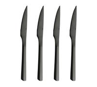 Aida Couteau à steak Raw. lot de 4 Noir