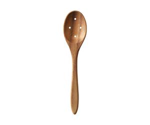 Aida Cuillère à olives Raw teak 18 cm Marron
