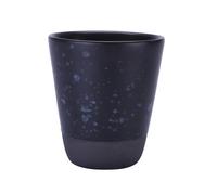 Aida Mug Raw double paroi 25 cl noir à pois