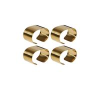 Aida Support pour serviettes Raw Lot de 4 Gold