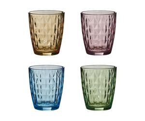 Aida Verre à boire Mosaic 34 cl. lot de 4 Multicolore