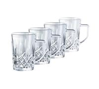 Aida Verre à café avec anse Harvey 27.5 cl Lot de 4 Transparent