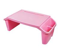 Aidapt Plateau de lit en Plastique avec Pieds et Rangement latéral. Empilable, Portable, Petit déjeuner au lit, Support pour Ordinateur Portable, Plateau, Manger, Lecture, Dessin, Jeux, Ordinateur