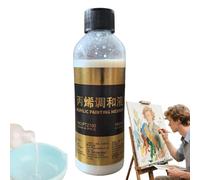 Aide à flux peinture acrylique - 100 ml, mélange moyen de mélange plus de véernice de verrnice pour la fluidité du liquide Improver | Additif liquide pour la préparation