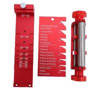 Aide à l'affûtage des outils de découpe, avec guide d'angle, en aluminium, 579 g