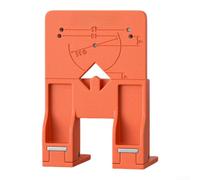 Aide à l'installation de charnière, fixateur de porte d'armoire, positionneur magnétique pour charnières à tasse de 35 mm, garantit un écart de 2,6 mm, outil pliable en nylon pour assemblage de