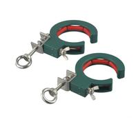 Aide au tirage de câbles, 2 guides-câbles pour travaux électriques, 25kg | Structure robuste en acier inoxydable et nylon, supportant une charge de 25 kg pour une utilisation fiable sur le long terme.