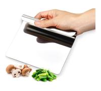 Aide de cuisine multi-usage - AIMOONSA - Modèle universel - Acier inox 18/10 - Ramasse-légumes/spatule - Compatible lave-vaisselle