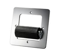 Aide-guide de fil d ' électricien, cadre carré de 3, 15 X 3, 15, B | Cadre en acier avec rouleau nervuré pour le tirage contrôlé des câbles à travers les ouvertures, tâches de travail,