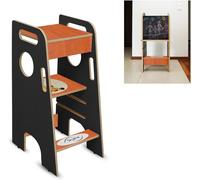 Aides de cuisine pour enfants 2 en 1 Table et chaise en bois