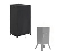Aidetech Housse de fumoir pour fumoir électrique analogique Masterbuilt MB20070210, housse imperméable pour barbecue d'extérieur, noir (58,4 x 53,3 x 96,5 cm (L x l x H)
