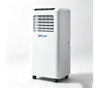 AIEIJJH Climatiseur Mobile 14000 BTU Réversible 2-en-1 en Blanc, Chauffe et Refroidit, Unité Autonome avec roulettes et Télécommande pour Salon, Bureau et Chambre, 5000 BTU, 5000 BTU