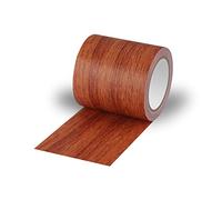 AIEX 1 Ruban de Réparation Bois, 5,7 cm x 4,57 m Patch de Réparation de Grain de Bois Adhésif pour Tables, Chaises, Plinthes, Portes (Marron)