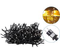 AIG 208967 - Guirlande lumineuse en cluster, 500 LED, blanc chaud, 10 m