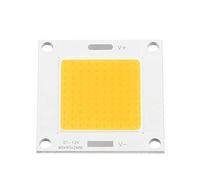 Aigend Module de puce LED - Ampoule de panneau lumineux à puce intégrée LED COB 50 W adaptée au projecteur d'ampoule de bricolage DC 12~14 V (lumière chaude