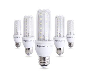 Aigostar 176051 Ampoule LED T3 3U de 9 W Grand culot et lumière froide 230V E27