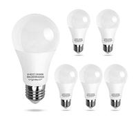 Aigostar Ampoule LED A60 de 11W, culot E27, lumière blanche froide 6500K, 1060 lumens. Angle de 280º, IRC ≥ 80, équivalant à ampoule halogène de 75W - Pack de 5