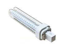 Aigostar - Ampoule LED PLC 2U, 12W, Lumière blanche froide 6400K, 1200 Lm, Lot de 5 efficacité énergétique