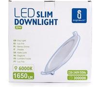 Aigostar LED Panel E5 Rond Encastrable 20W -1650lm Diam Ouverture Φ220-230mm Taille:D240*H32mm