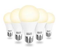 Aigostar - Lot de 5 ampoules LED A60 E27 (grosse vis), 11W. Lumière couleur chaude 3000K, 935 lm. Grand angle 280º. G