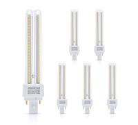 Aigostar Pack de 5 Ampoules LED PLC G24d-3 15W, Blanc Neutre 4000K, 1540lumens, Non réglable, Ampoule LED 2U