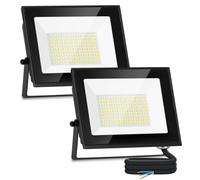 Aigostar Projecteur LED Extérieur 50W 4500lm Blanc Froid 6500K IP65, 2 PCS | Projecteur Exterieur LED Blanc Froid 6500K IP65 Imperméable, pour Jardin,Patio,Cour,Garage