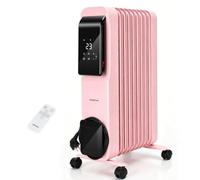 Aigostar Radiateur à Bain d'Huile Électrique avec Télécommande, Mode ECO | Puissance 2000 W, 9 Éléments, Silencieux, Thermostat 1-35°C, Minuterie 24H, Programme Personnalisé, Pour Chambre & Bureau
